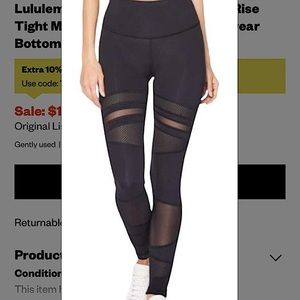 Lulu lemon yoga pants